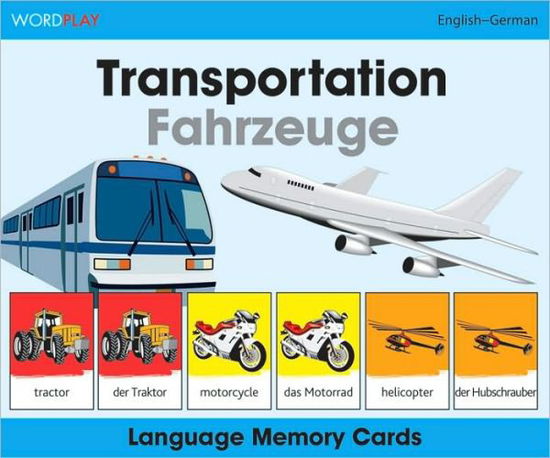 Cover for Milet Publishing Ltd · Language Memory Cards - Transportation - English-german (Flashcards) [Bilingual edition] (2010)