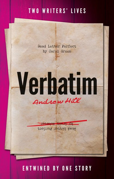 Cover for Andrew Hill · Verbatim (Paperback Book) (2019)
