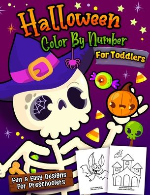 Harper Hall · Color By Number - Halloween Edition (Paperback Book) (2020)