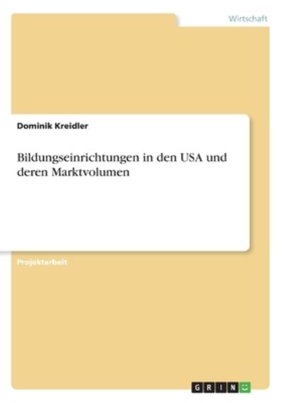 Cover for Kreidler · Bildungseinrichtungen in den U (Book)