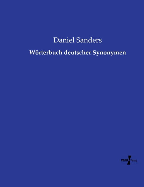 Cover for Sanders · Wörterbuch deutscher Synonymen (Bok) (2022)