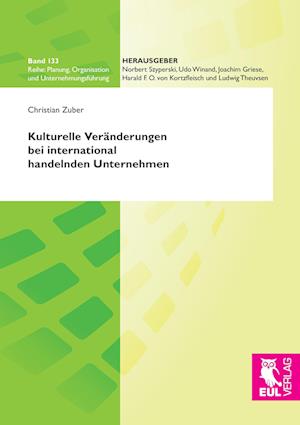 Cover for Christian Zuber · Kulturelle Veränderungen bei international handelnden Unternehmen (Paperback Book) (2013)