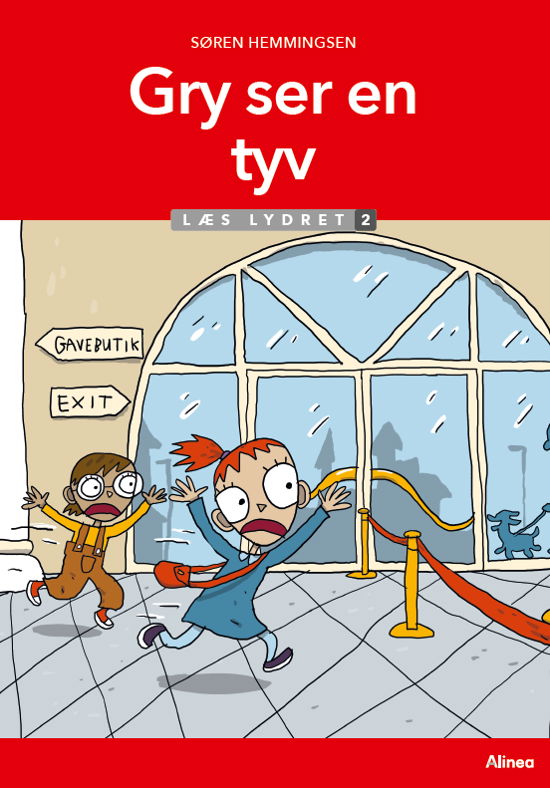 Cover for Søren Elmerdahl Hemmingsen · Læs lydret: Gry ser en tyv, Læs lydret 2 (Innbunden bok) [1. utgave] (2024)