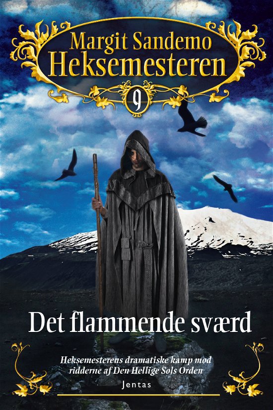 Cover for Margit Sandemo · Heksemesteren: Heksemesteren 9 - Det flammende sværd (Innbunden bok) [2. utgave] (2020)