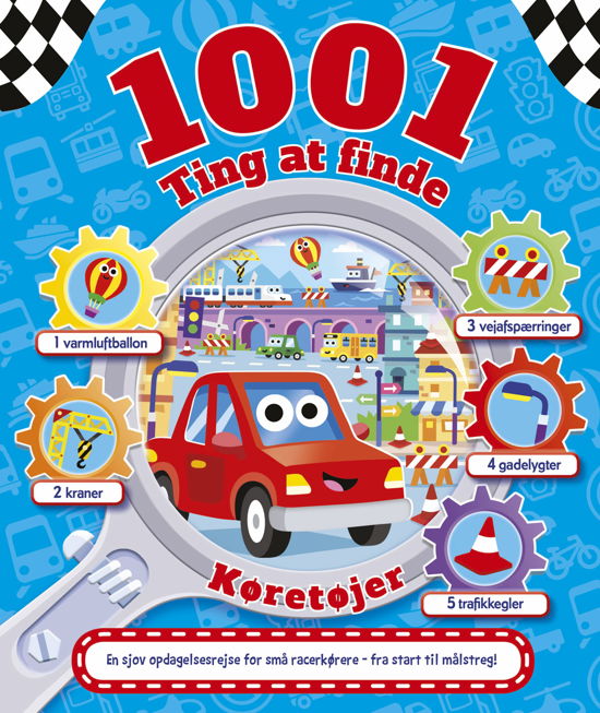 1001 ting at finde: Køretøjer -  - Boeken - Forlaget Bolden - 9788772051543 - 25 mei 2019