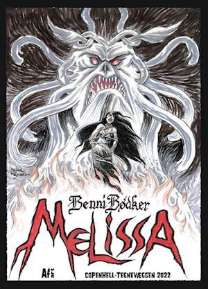 Cover for Benni Bødker · Tegnevæggen: Copenhell-tegnevæggen 2022: Melisssa (Hardcover bog) [1. udgave] (2022)