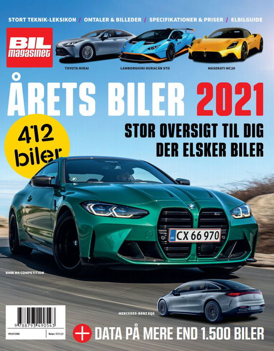 Cover for Årets Biler 2021 (Inbunden Bok) [1:a utgåva] (2021)