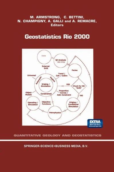 Cover for M Armstrong · Geostatistics Rio 2000: Proceedings of the Geostatistics Sessions of the 31st International Geological Congress, Rio de Janeiro, Brazil, 6-17 August 2000 - Quantitative Geology and Geostatistics (Paperback Book) [Softcover reprint of hardcover 1st ed. 2002 edition] (2011)