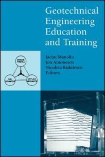 Cover for Manoliu · Geotechnical Engineering Education and Training (Hardcover Book) (2000)