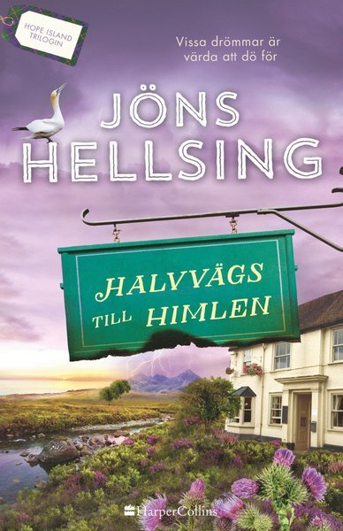Cover for Jöns Hellsing · Hope Island: Halvvägs till himlen (Innbunden bok) (2018)