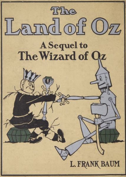 Cover for L. Frank Baum · The marvelous land of Oz (ePUB) (2014)