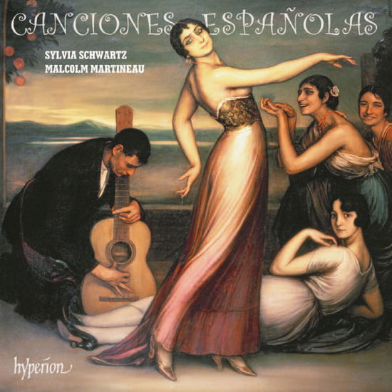 Cover for Sylvia Schwartz / Malcolm Martineau · Granados - Canciones Espanolas (CD) (2013)