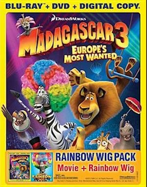 Cover for Madagascar 3: Europe's Most Wanted (Blu-ray) (2023)