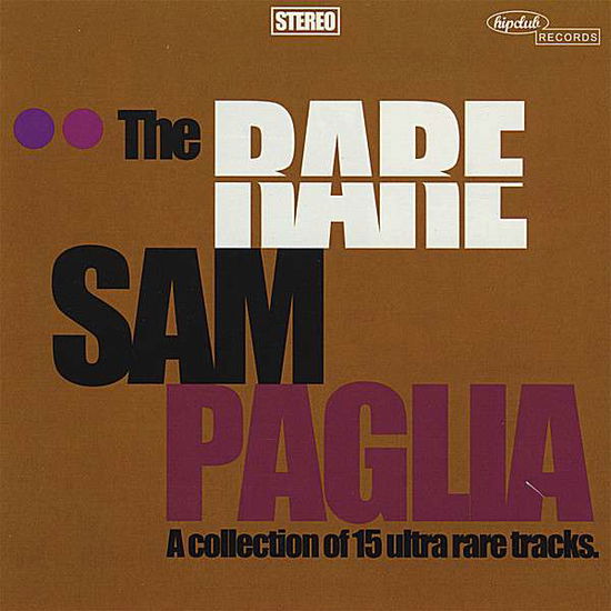 Cover for Sam Paglia · Rare Sam Paglia (CD) (2008)