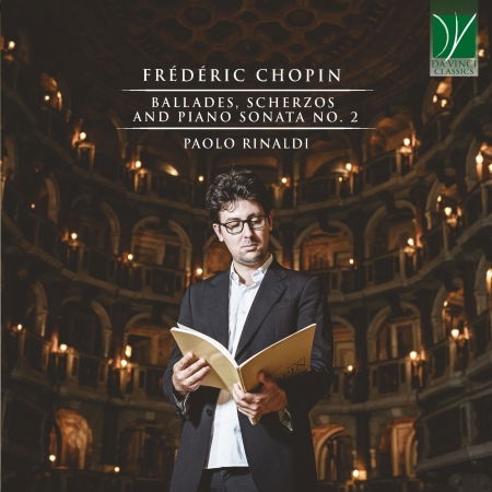 Cover for Paolo Rinaldi · Chopin: Ballades, Scherzos And Piano Sonata No. 2 (CD) (2022)