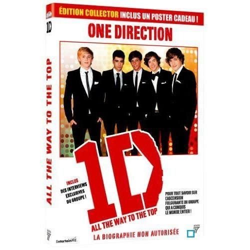Cover for One Direction All The Way To The Top +poster (DVD)
