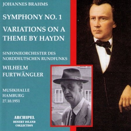Cover for Brahms / Furtwangler · Sinfonie 1 Haydn Variatio (CD) (2012)