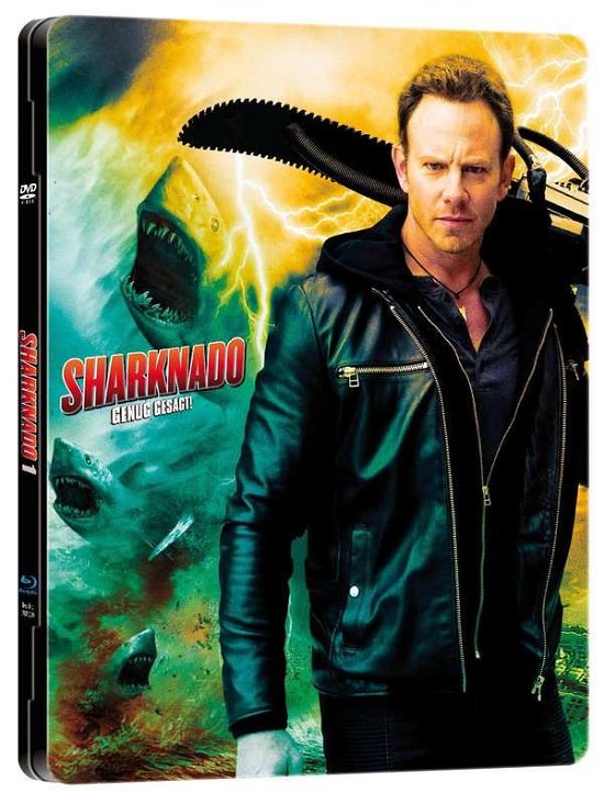 Sharknado 1 - Limited Steel Edition (Blu-ray+dvd) - Ziering,ian / Reid,tara / Scerbo,cassandra - Filme - WHITE PEARL MOVIES / DAREDO - 4059473005544 - 20. November 2020