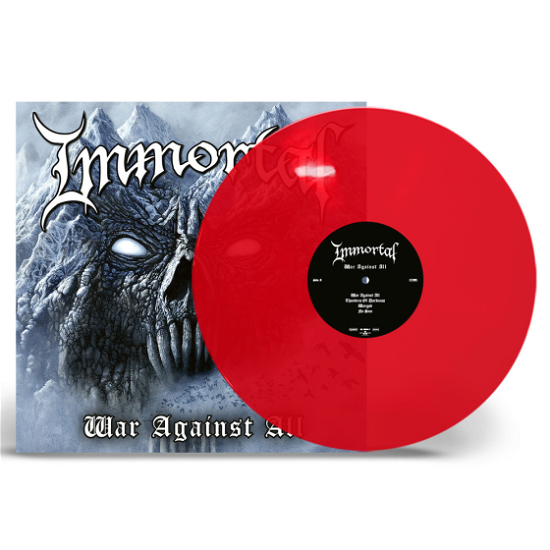 Cover for Immortal · War Against All (LP) [Limited Translucent Red Vinyl edition] (2023)