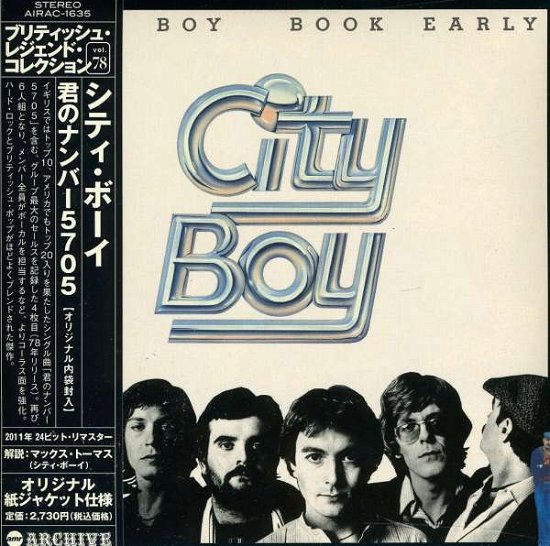 Book Early - City Boy - Musiikki - Airmail Japan - 4571136376544 - tiistai 2. elokuuta 2011