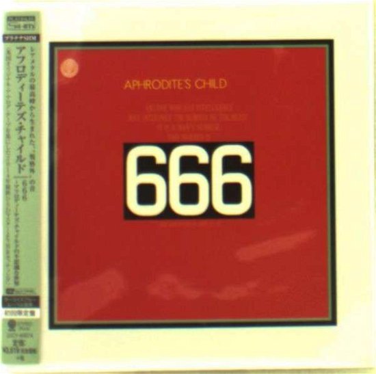 Cover for Aphrodite's Child · 666 (CD) (2014)