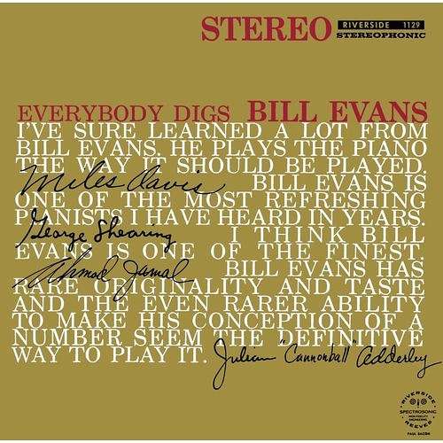 Everybody Digs Bill Evans - Bill Evans - Música - UNIVERSAL - 4988031172544 - 7 de outubro de 2016