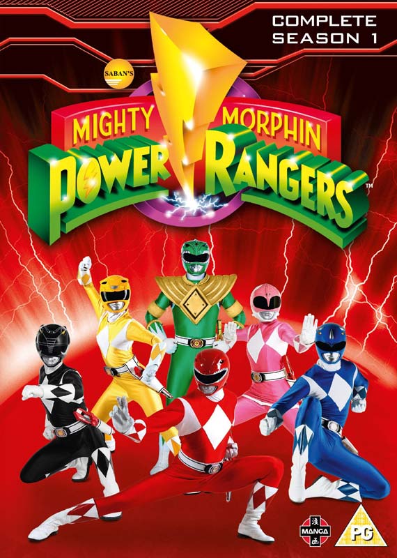 Mighty Morphin Power Rangers Complete Season 1 Collection DVD 2017