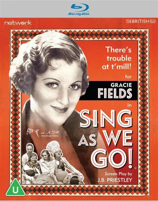 Cover for Basil Dean · Sing As We Go (Blu-ray) (2021)