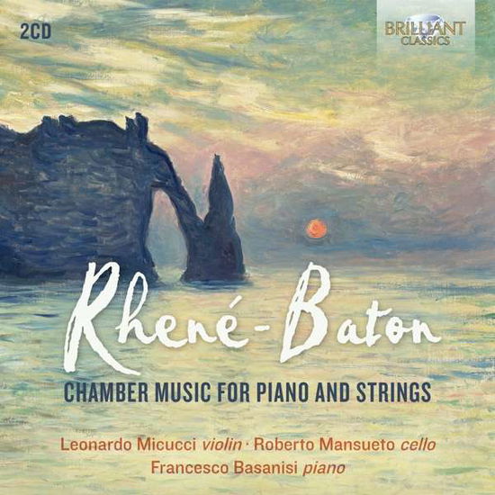 Cover for Baton / Micucci / Mansueto · Chamber Music Piano &amp; Strings (CD) (2019)