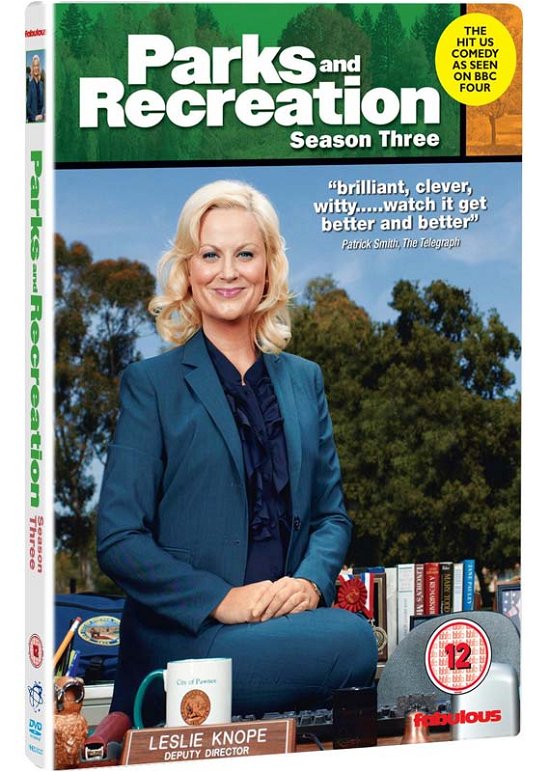 Cover for Parks and Recreation 3 · Parks And Recreation Season 3 (DVD) (2013)