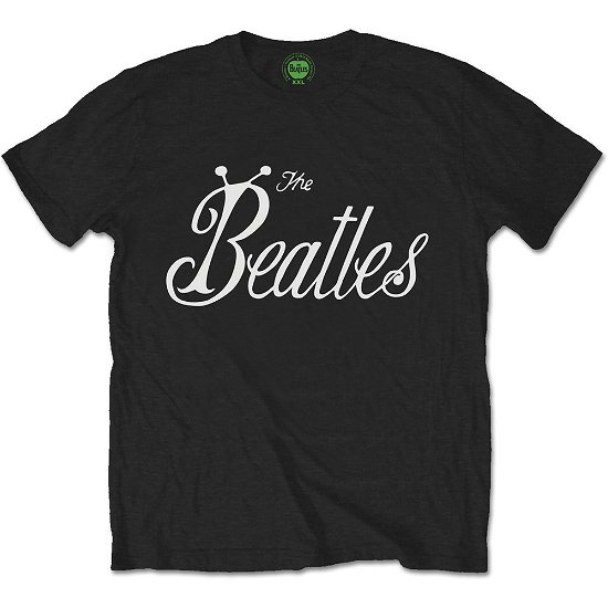 Cover for The Beatles · The Beatles Unisex T-Shirt: Bug Logo (T-shirt) [size S] [Black - Unisex edition]