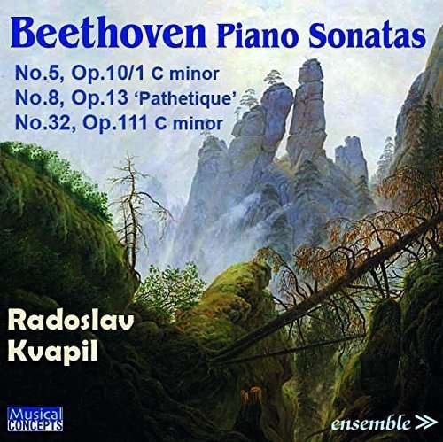 Cover for Radoslav Kvapil · Piano Sonatas No.5, No.8 (Pathetique) &amp; No.32 Musical Concepts Klassisk (CD) (2015)