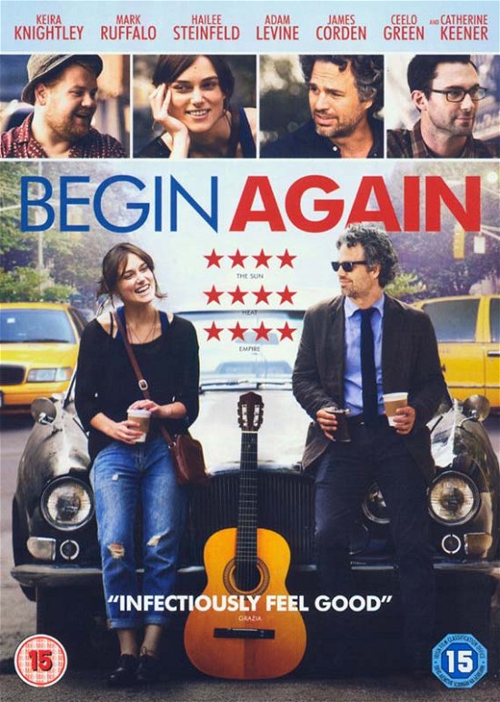 Cover for Begin Again (DVD) (2014)