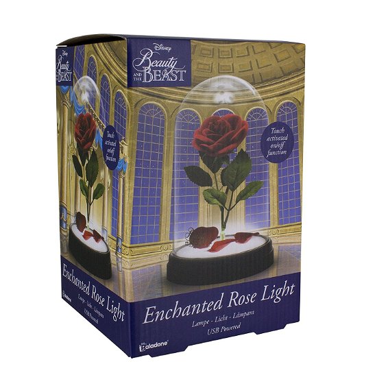 Enchanted Rose Light (Lampada) - Disney: Beauty And The Beast - Merchandise - Paladone - 5055964717544 - 7 februari 2019