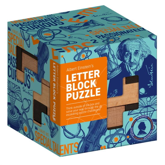 Cover for Wood Letter Block Puzzle Cube (GAME) (2025)