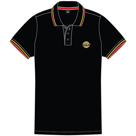 Guns N' Roses Unisex Polo Shirt: Classic Logo - Guns N Roses - Mercancía -  - 5056368608544 - 