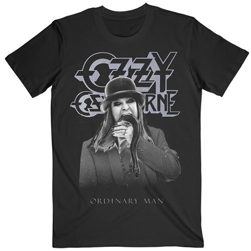 Ozzy Osbourne Unisex T-Shirt: Ordinary Man Snake Rayograph - Ozzy Osbourne - Merchandise -  - 5056368611544 - 