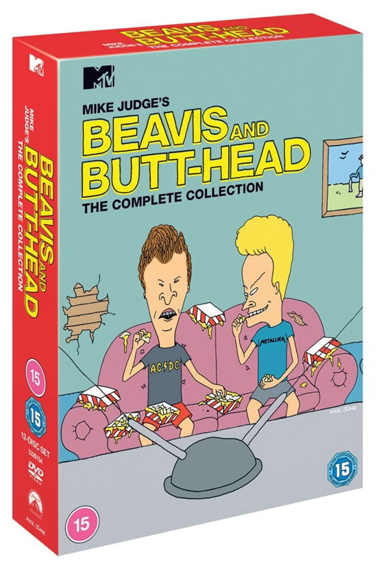 Cover for Beavis and Butthead Complete Collection (DVD)