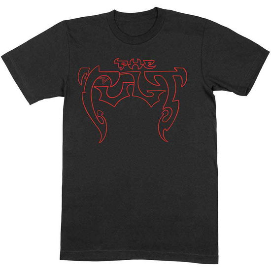 The Cult Unisex T-Shirt: Outline Logo - Cult - The - Merchandise -  - 5056561009544 - October 27, 2021