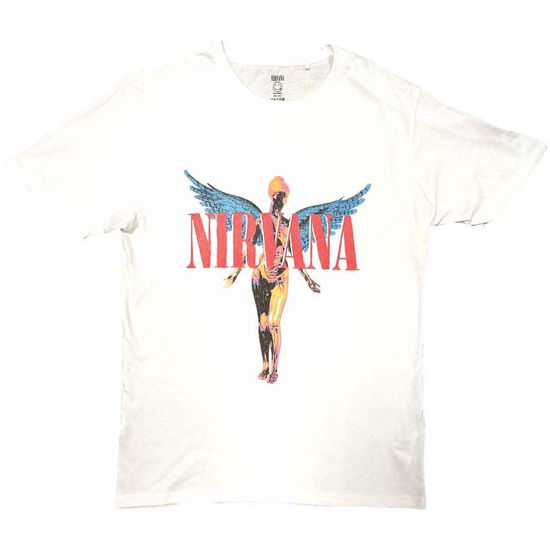 Nirvana Unisex T-Shirt: Angelic - Nirvana - Produtos -  - 5056561070544 - 