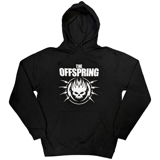 The Offspring Unisex Pullover Hoodie: Bolt Logo - Offspring - The - Merchandise -  - 5056737220544 - 