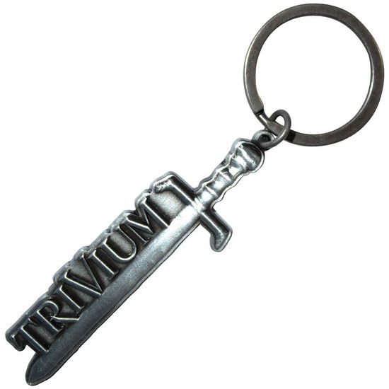 Trivium Keychain: Silver Sword - Trivium - Merchandise - - 5056737233544 - February 10, 2024