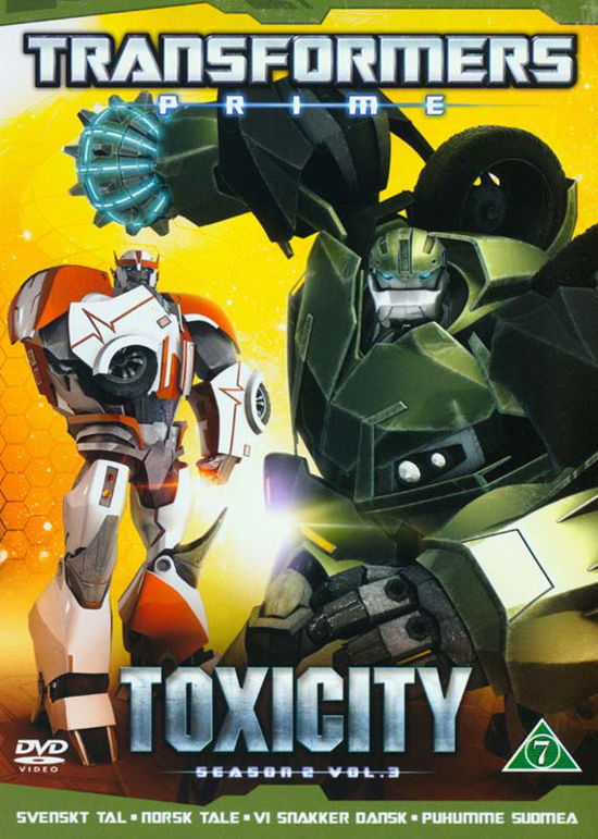 Cover for Dk/eng / Svensk / Norsk Tale - Ingen Tekster · TRANSFORMERS PRIME s. 2 del 3 (DVD) (2014)