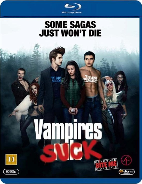 Cover for Vampires Suck · Combopack (Blu-ray+dvd) (Blu-ray) [Combo edition] (2011)