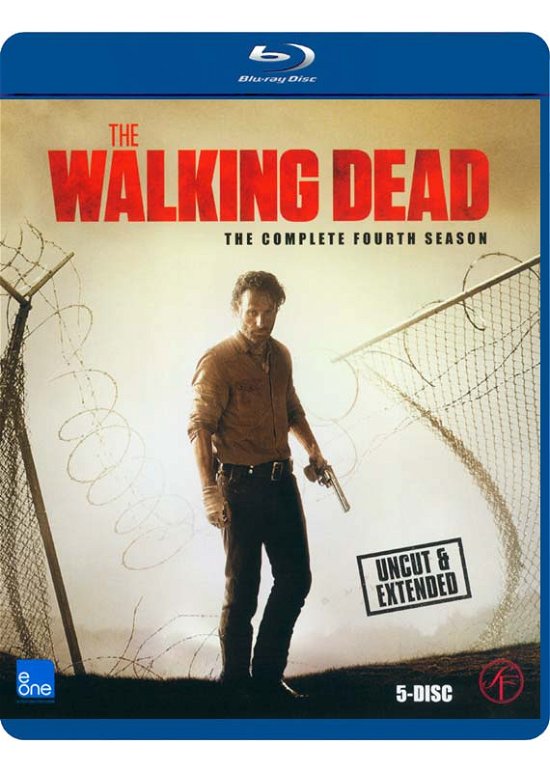 Cover for The Walking Dead · The Walking Dead - Season 4 (Blu-ray) (2014)
