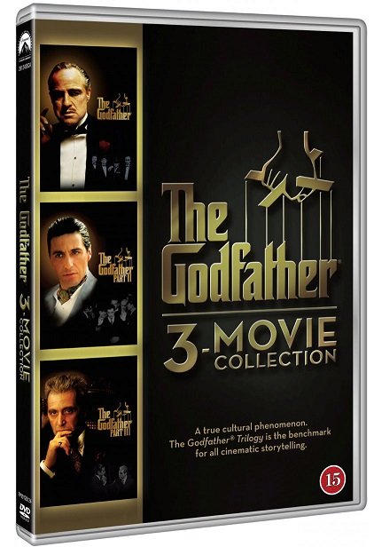 Cover for Godfather 1-3 Box Set (DVD) (2015)