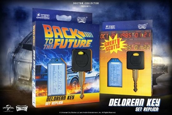 BACK TO THE FUTURE - Replica of the DeLoreans Car - P.Derive - Produtos - DOCTOR COLLECTOR - 8437017951544 - 15 de dezembro de 2020