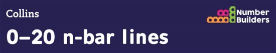 0–20 n-bar Lines (Pack of 10) - Number Builders -  - Merchandise - HarperCollins Publishers - 9780008522544 - July 12, 2024