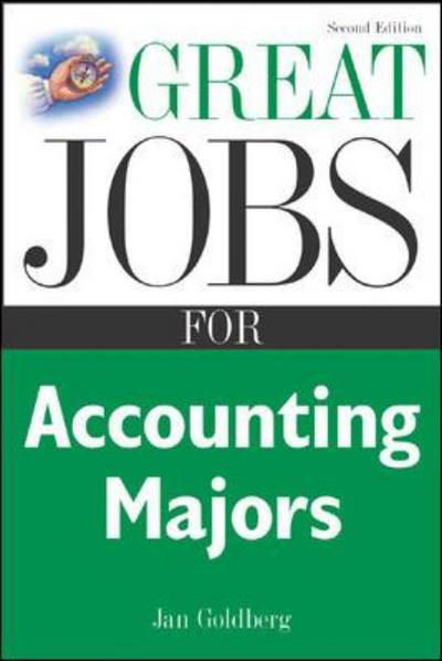 Cover for Jan Goldberg · Great Jobs for Accounting Majors, Second edition (Paperback Book) (2005)