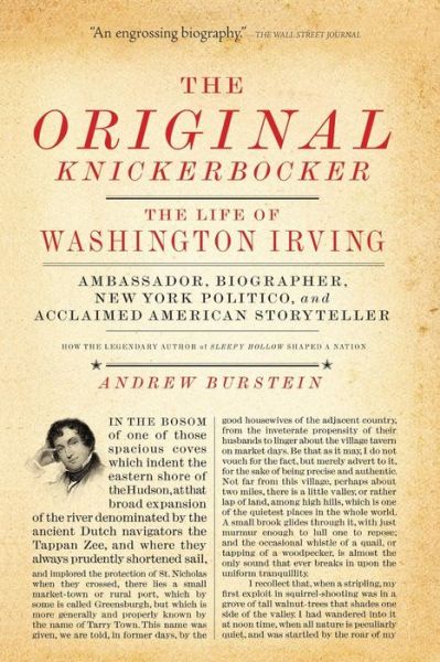 Cover for Andrew Burstein · The Original Knickerbocker: the Life of Washington Irving (Paperback Book) (2008)